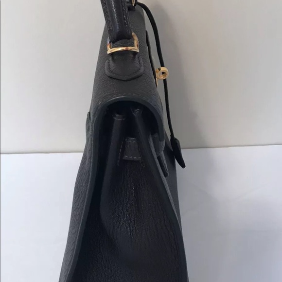 Hermes 32 cm  Rare Chevre Kelly Bag - Picture 9 of 11